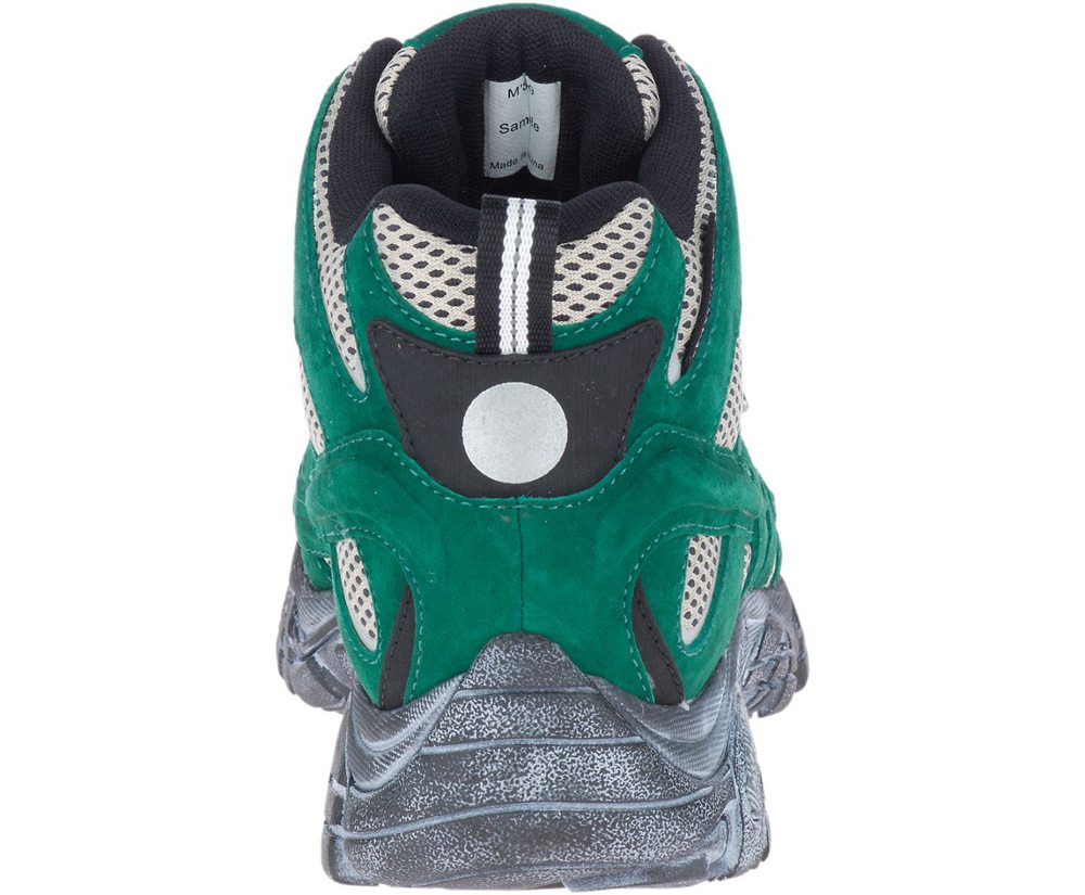 Botas Homem - Merrell Moab 2 Mid Waterproof X Outdoor Voices - Verdes - IGR647512